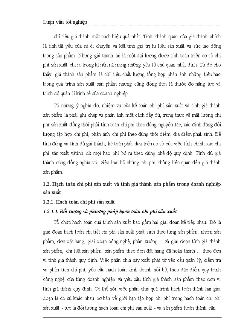 image for page Hoàn thiện hạch toán chi phí sản xuất và tính giá thành sản phẩm tại Công ty Cơ khí xây dựng Đại Mỗ