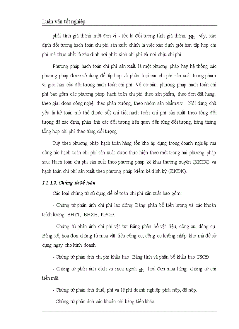 image for page Hoàn thiện hạch toán chi phí sản xuất và tính giá thành sản phẩm tại Công ty Cơ khí xây dựng Đại Mỗ