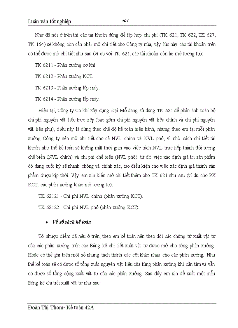 image for page Hoàn thiện hạch toán chi phí sản xuất và tính giá thành sản phẩm tại Công ty Cơ khí xây dựng Đại Mỗ