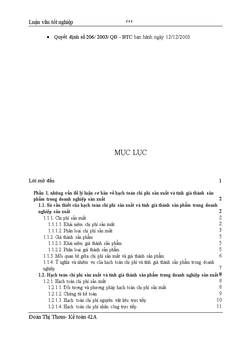 image for page Hoàn thiện hạch toán chi phí sản xuất và tính giá thành sản phẩm tại Công ty Cơ khí xây dựng Đại Mỗ