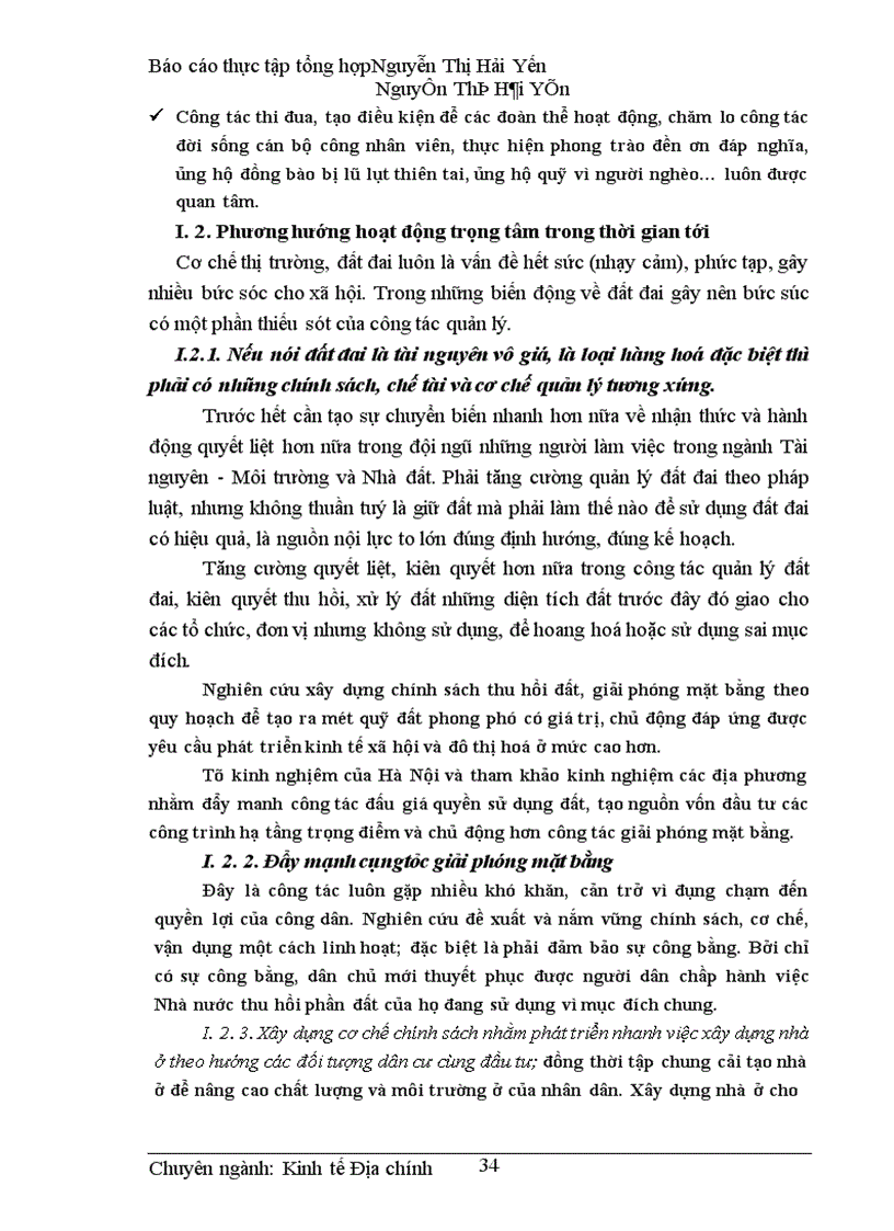 image for page Báo cáo thực tập Sở Tài nguyên, MôI trường và Nhà đất Hà Nội