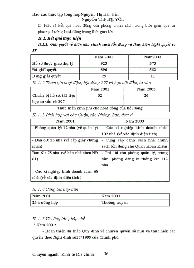 image for page Báo cáo thực tập Sở Tài nguyên, MôI trường và Nhà đất Hà Nội