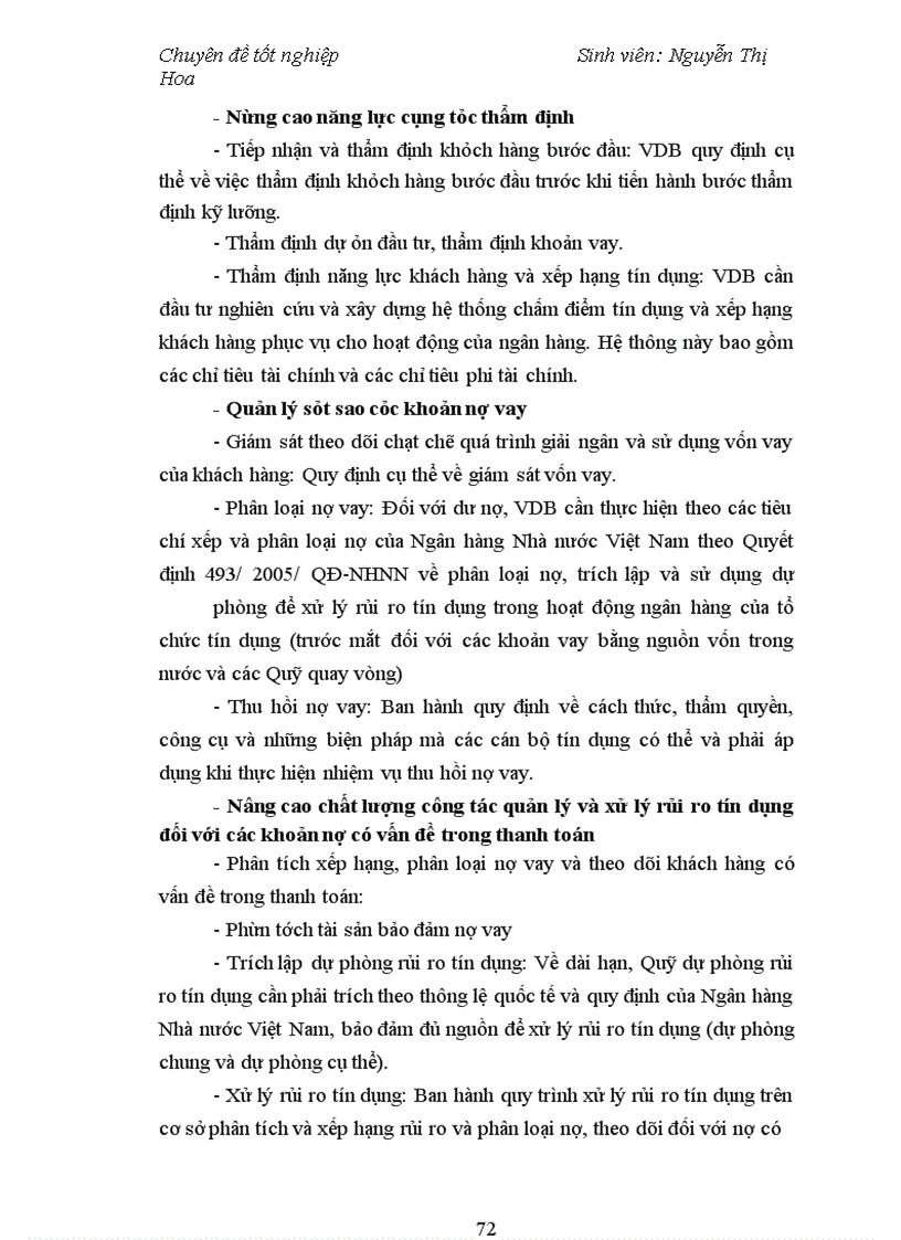 image for page Giải pháp nâng cao chất lượng cho vay các doanh nghiệp nhỏ và vừa tại Chi nhánh Ngân hàng phát triển