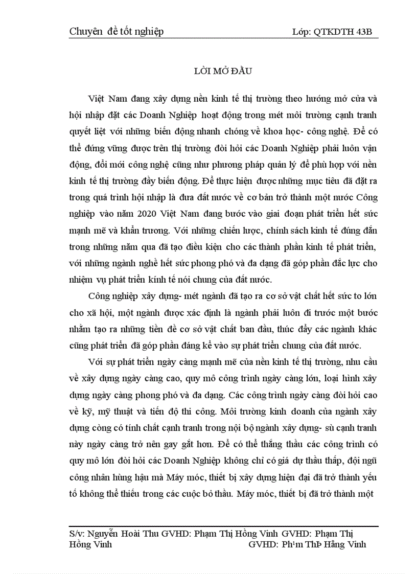 image for page Một số biện pháp nhằm nâng cao công tác quản lý và sử dụng máy móc thiết bị tại Công ty Xây Dựng Công Trình Giao Thông 810