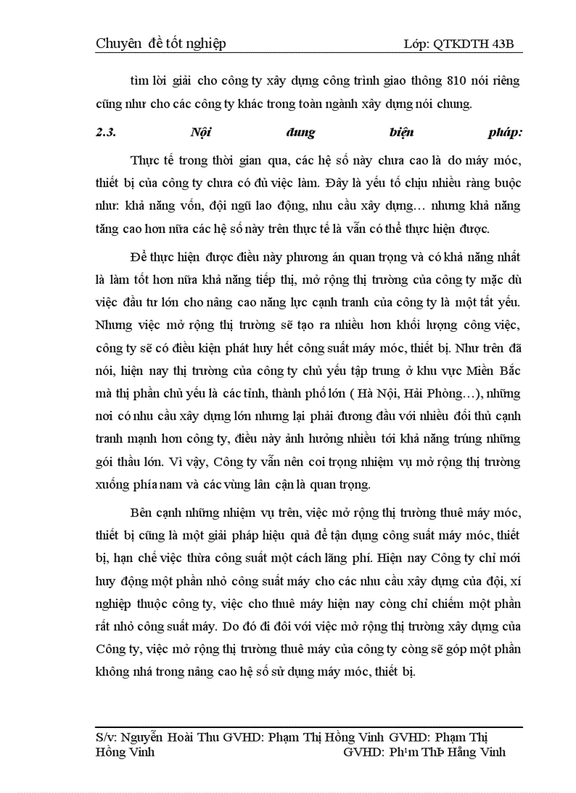 image for page Một số biện pháp nhằm nâng cao công tác quản lý và sử dụng máy móc thiết bị tại Công ty Xây Dựng Công Trình Giao Thông 810