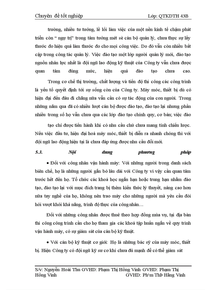 image for page Một số biện pháp nhằm nâng cao công tác quản lý và sử dụng máy móc thiết bị tại Công ty Xây Dựng Công Trình Giao Thông 810