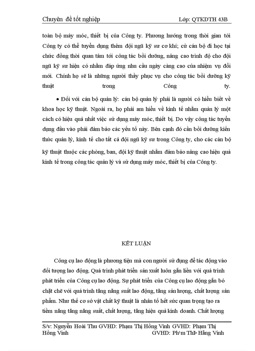 image for page Một số biện pháp nhằm nâng cao công tác quản lý và sử dụng máy móc thiết bị tại Công ty Xây Dựng Công Trình Giao Thông 810