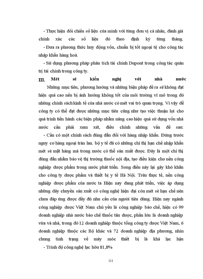 image for page Các biện pháp nhằm nâng cao hiệu quả sử dụng vốn tại công ty dược phẩm và thiết bị y tế Hà Nội
