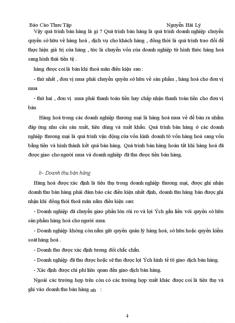 image for page Công tác kế toán bán hàng tại Công ty TNHH TM Hà Dung