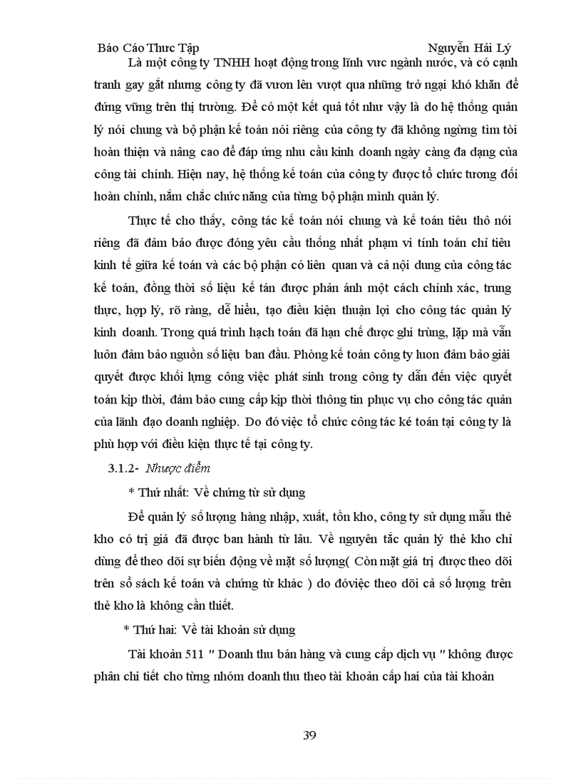 image for page Công tác kế toán bán hàng tại Công ty TNHH TM Hà Dung