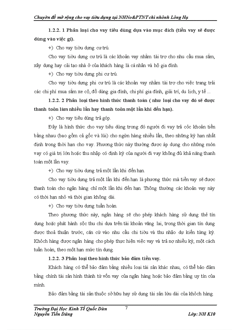 image for page Mở rộng cho vay tiêu dùng tại Ngân hàng Nông nghiệp và Phát triển nông thôn chi nhánh Láng Hạ