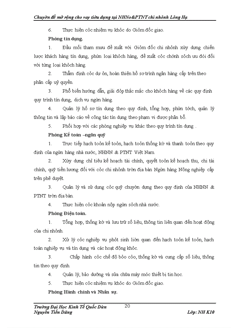image for page Mở rộng cho vay tiêu dùng tại Ngân hàng Nông nghiệp và Phát triển nông thôn chi nhánh Láng Hạ