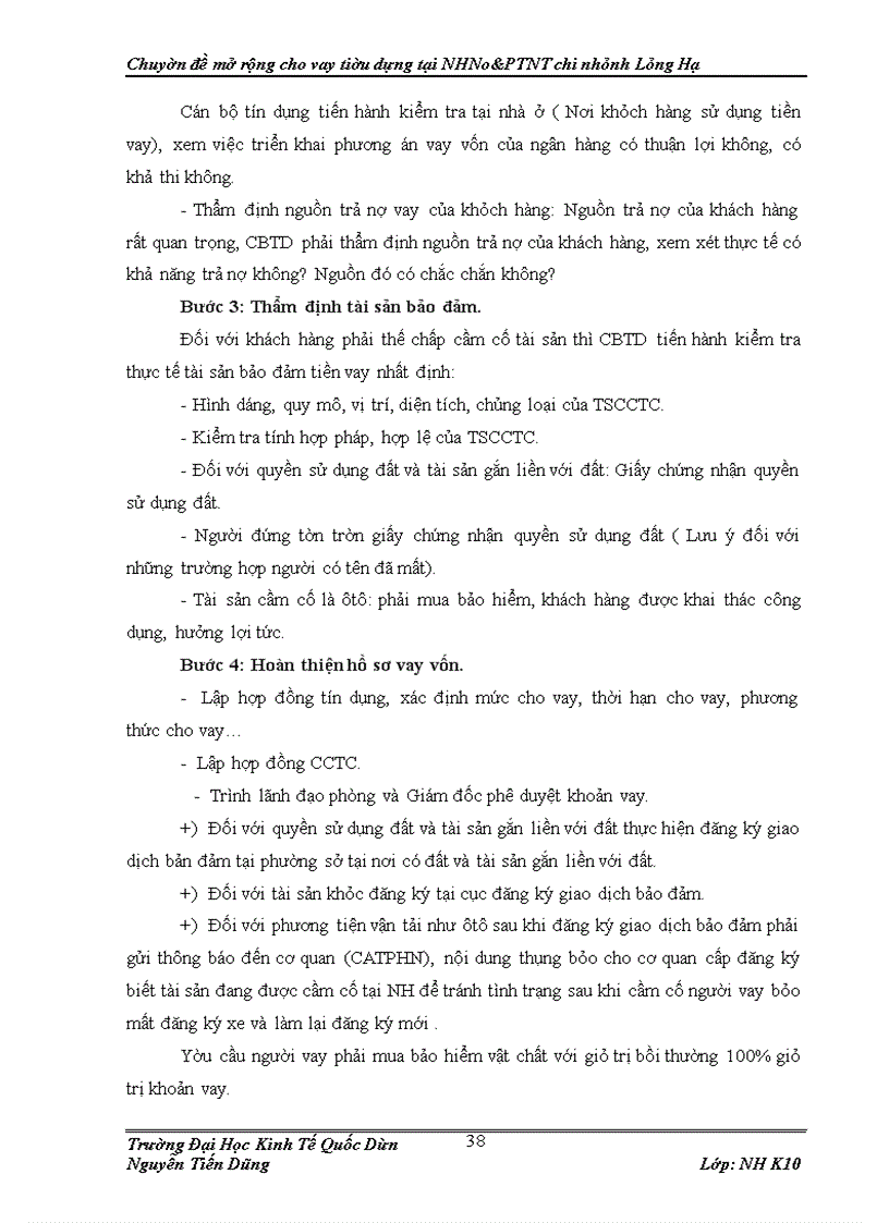 image for page Mở rộng cho vay tiêu dùng tại Ngân hàng Nông nghiệp và Phát triển nông thôn chi nhánh Láng Hạ