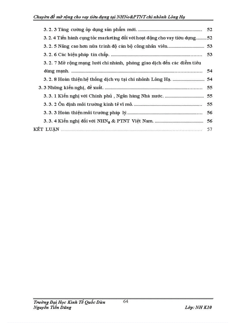 image for page Mở rộng cho vay tiêu dùng tại Ngân hàng Nông nghiệp và Phát triển nông thôn chi nhánh Láng Hạ
