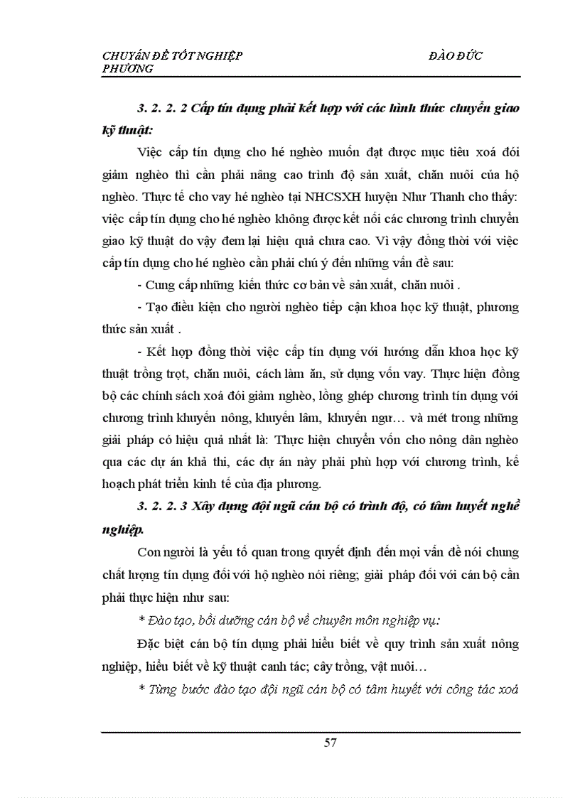 image for page Cho vay hộ nghèo tại Ngân hàng Chính sách xã hội Huyện Như Thanh Tỉnh Thanh Hoá - Thực trạng và giải pháp