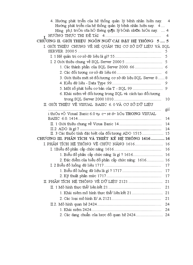 image for page Phân tích và thiết kế hệ thống thông tin quản lý bệnh nhân tại bệnh viện đa khoa tỉnh Khánh Hòa