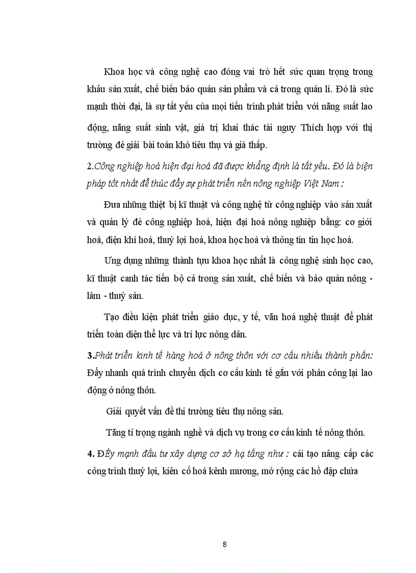 image for page Biện pháp thúc đẩy sự phát triển nền nông nghiệp hàng hoá