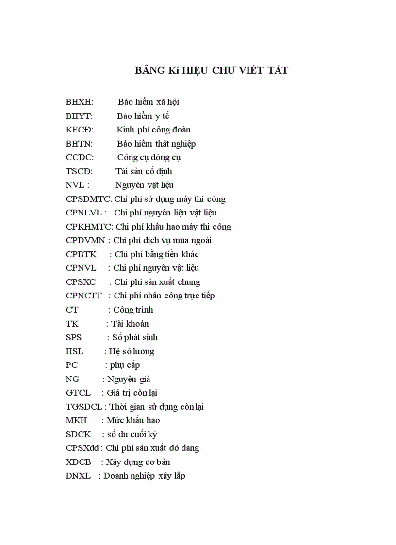 image for page Kế toán tập hợp chi phí sản xuất và tính giá thành sản phẩm xây lắp ở công ty CPĐT & XDCT CIENCO_128