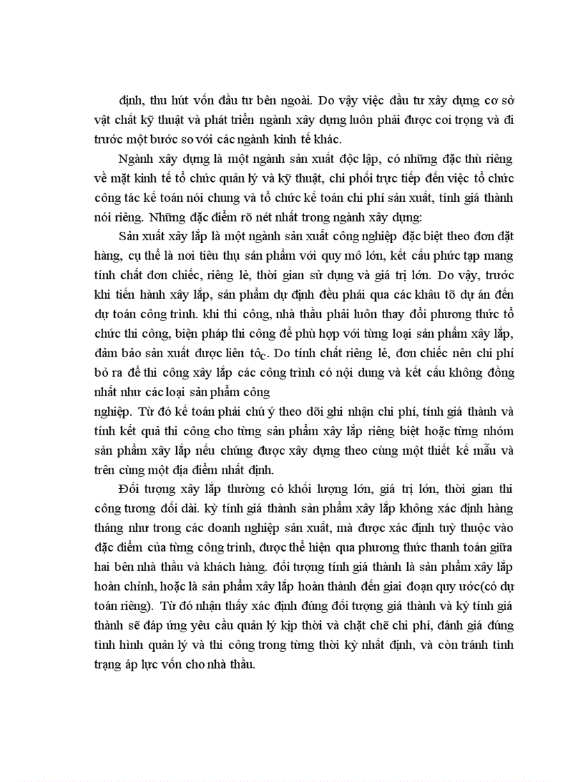 image for page Kế toán tập hợp chi phí sản xuất và tính giá thành sản phẩm xây lắp ở công ty CPĐT & XDCT CIENCO_128