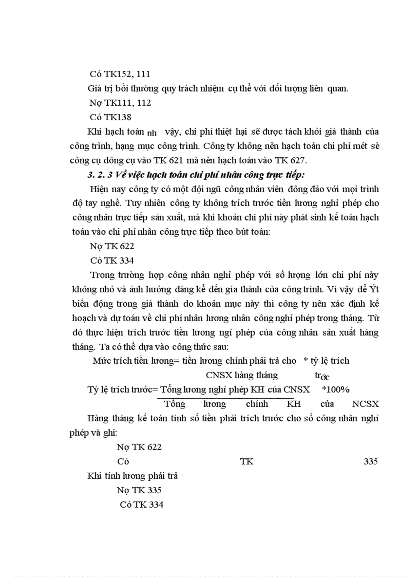 image for page Kế toán tập hợp chi phí sản xuất và tính giá thành sản phẩm xây lắp ở công ty CPĐT & XDCT CIENCO_128