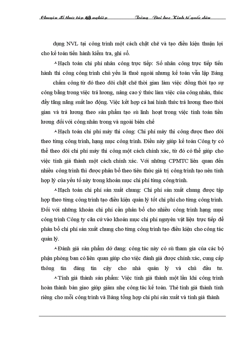 image for page Hoàn thiện công tác hạch toán chi phí sản xuất và tính giá thành sản phẩm xây lắp tại Công ty Xây dựng và Chuyển giao công nghệ thuỷ lợi