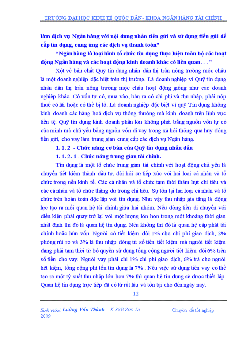 image for page Giải pháp nâng cao chất lượng tín dụng hộ sản xuất tại Quỹ tín dụng nhân dân thị trấn Nông trường huyện Mộc Châu tỉnh Sơn La