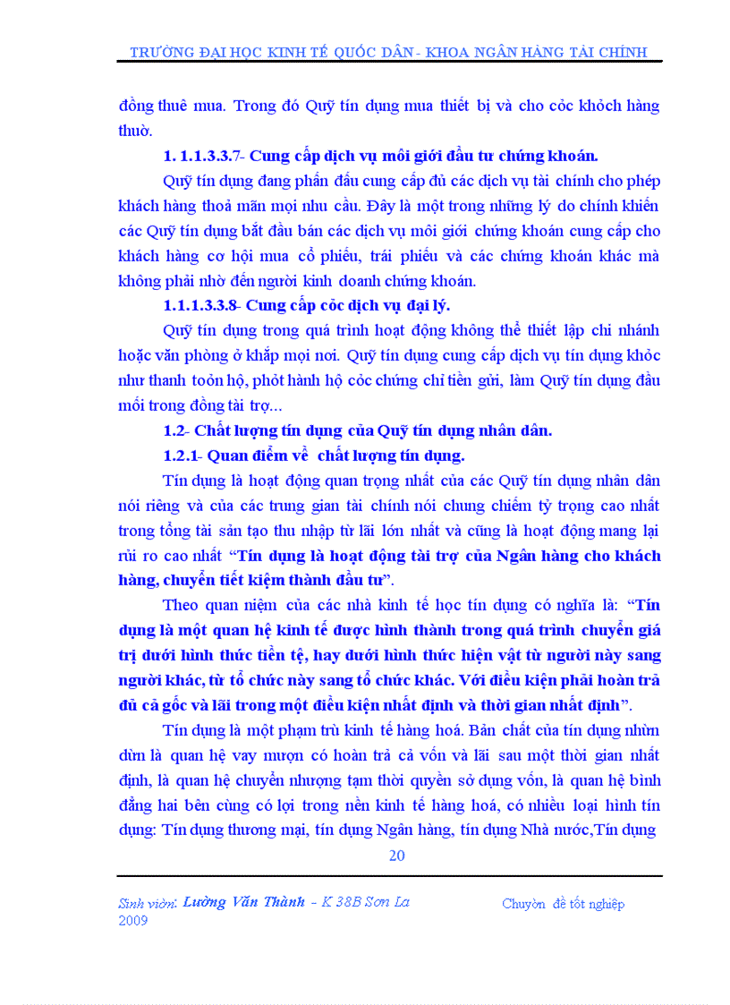 image for page Giải pháp nâng cao chất lượng tín dụng hộ sản xuất tại Quỹ tín dụng nhân dân thị trấn Nông trường huyện Mộc Châu tỉnh Sơn La