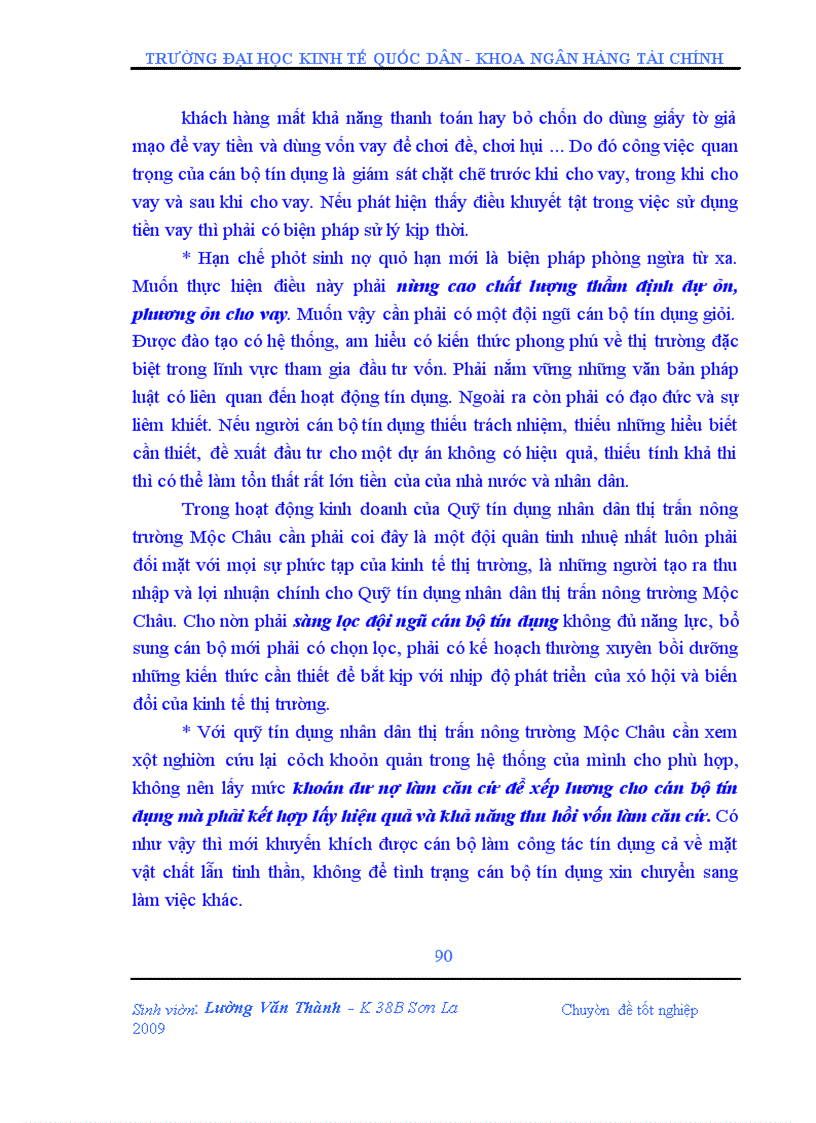 image for page Giải pháp nâng cao chất lượng tín dụng hộ sản xuất tại Quỹ tín dụng nhân dân thị trấn Nông trường huyện Mộc Châu tỉnh Sơn La