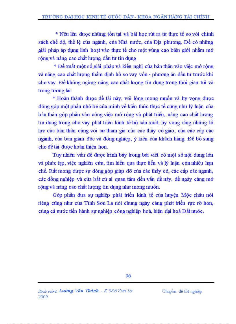 image for page Giải pháp nâng cao chất lượng tín dụng hộ sản xuất tại Quỹ tín dụng nhân dân thị trấn Nông trường huyện Mộc Châu tỉnh Sơn La