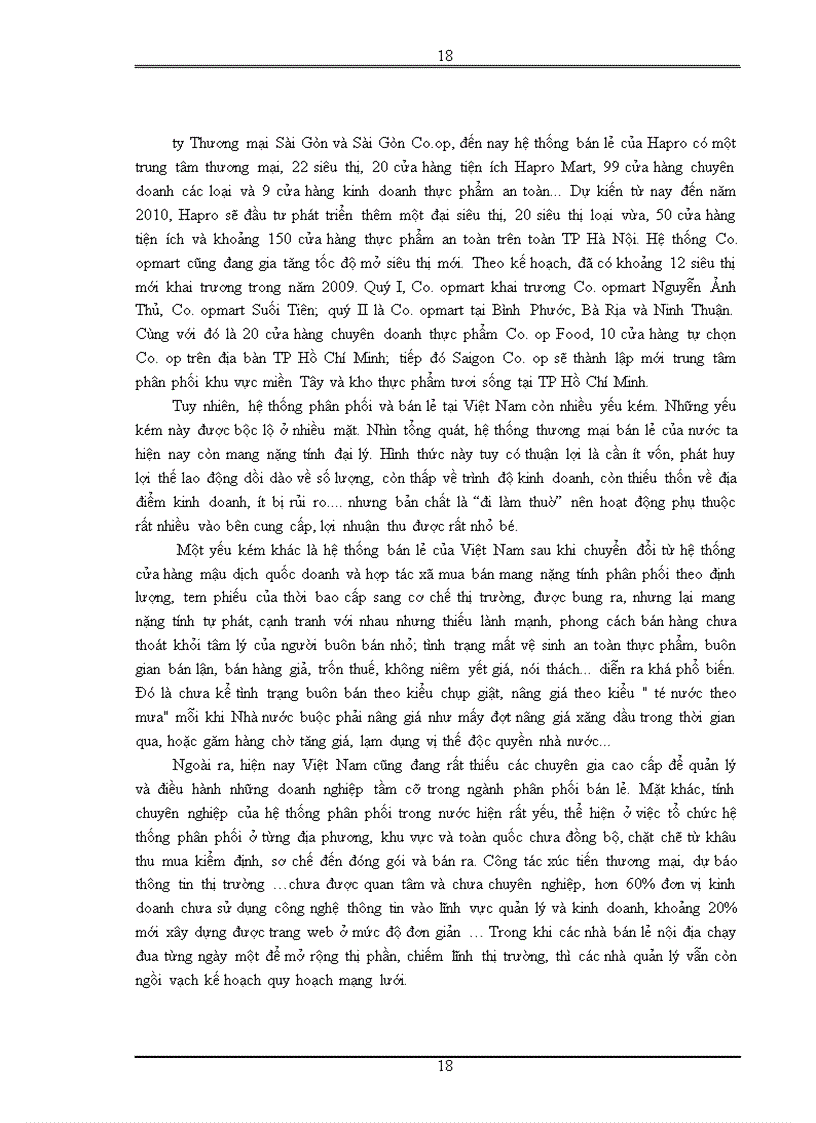 image for page Thực trạng năng lực cạnh tranh của các doanh nghiệp phân phối bán lẻ Việt Nam trong điều kiện là thành viên của WTO