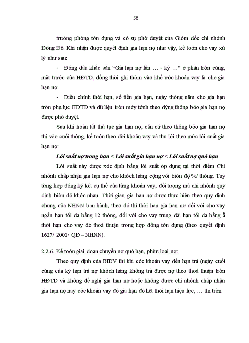 image for page Thực trạng và giải pháp nhằm hoàn thiện và nâng cao hiệu quả công tác kế toán cho vay tại chi nhánh Đông Đô – Ngân hàng Đầu tư và Phát triển Việt Nam