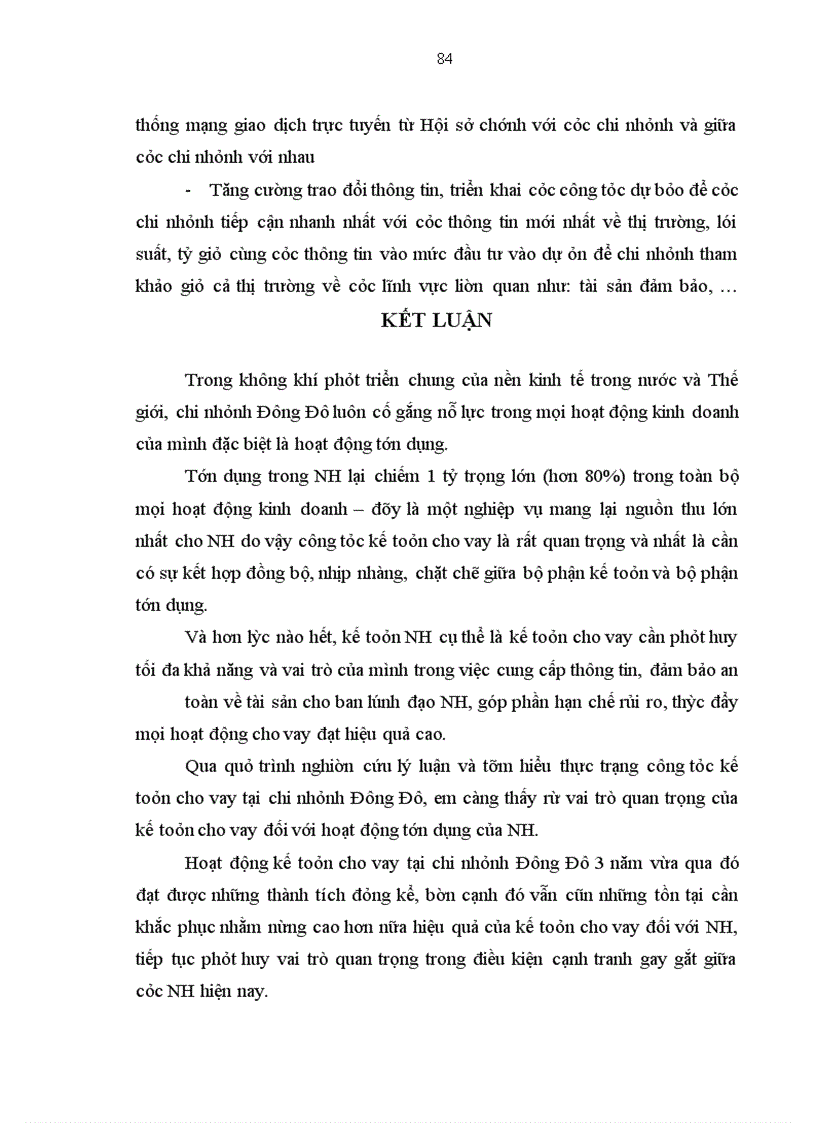 image for page Thực trạng và giải pháp nhằm hoàn thiện và nâng cao hiệu quả công tác kế toán cho vay tại chi nhánh Đông Đô – Ngân hàng Đầu tư và Phát triển Việt Nam