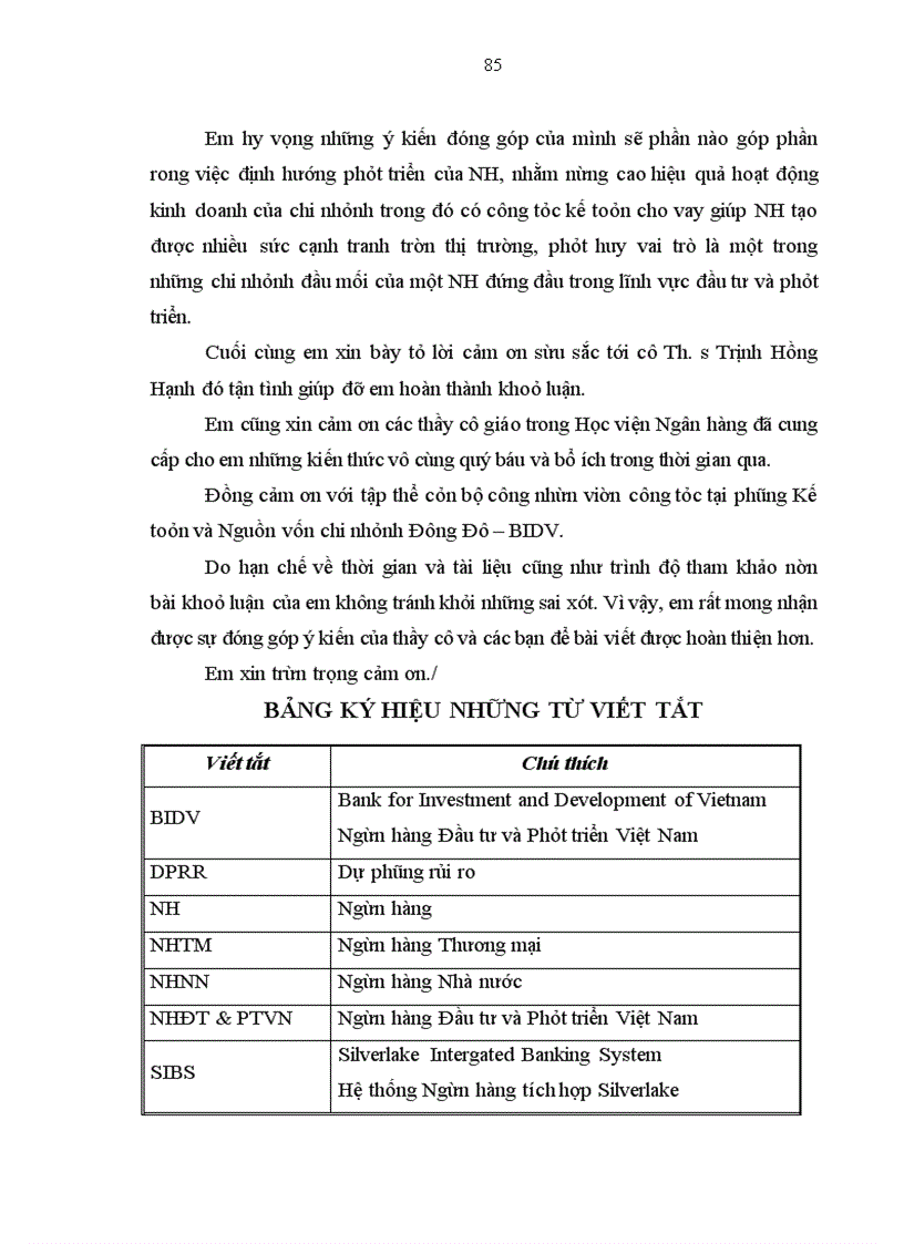 image for page Thực trạng và giải pháp nhằm hoàn thiện và nâng cao hiệu quả công tác kế toán cho vay tại chi nhánh Đông Đô – Ngân hàng Đầu tư và Phát triển Việt Nam