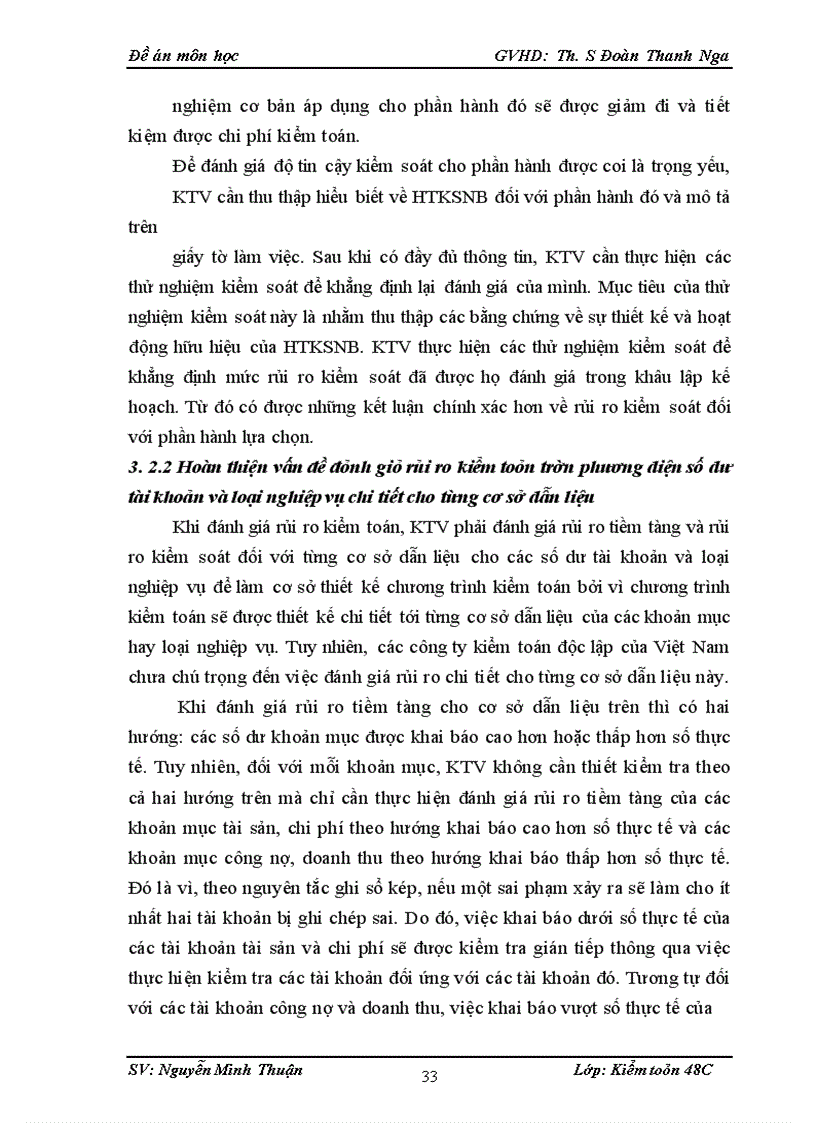 image for page Hoàn thiện đánh giá rủi ro kiểm toán trong kiểm toán báo cáo tài chính của kiểm toán độc lập Việt Nam