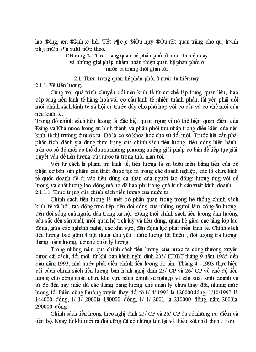 image for page Thực trạng quan hệ phân phối ở nước ta hiện nay