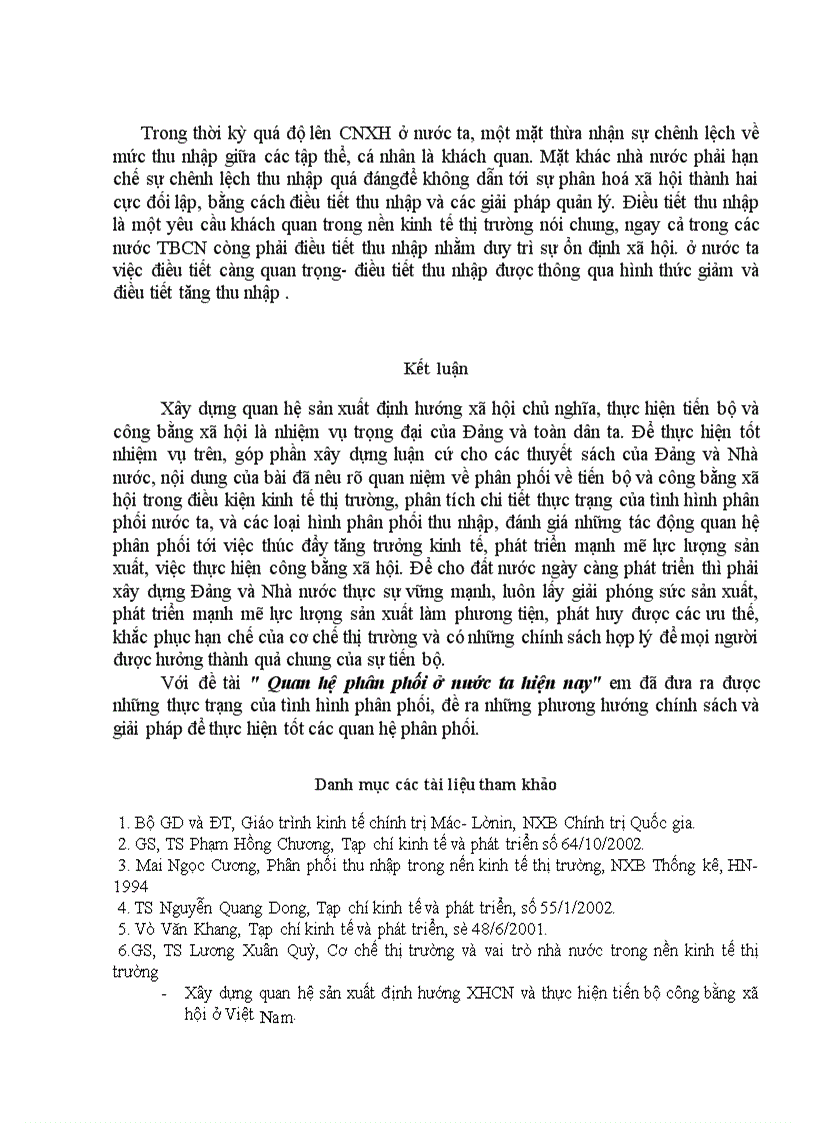 image for page Thực trạng quan hệ phân phối ở nước ta hiện nay
