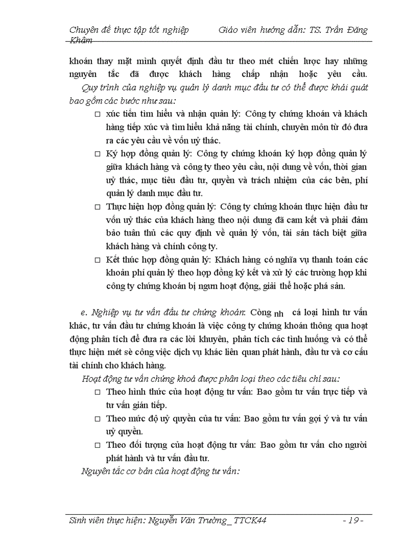 image for page Hoạt động Tự doanh của các công ty chứng khoán