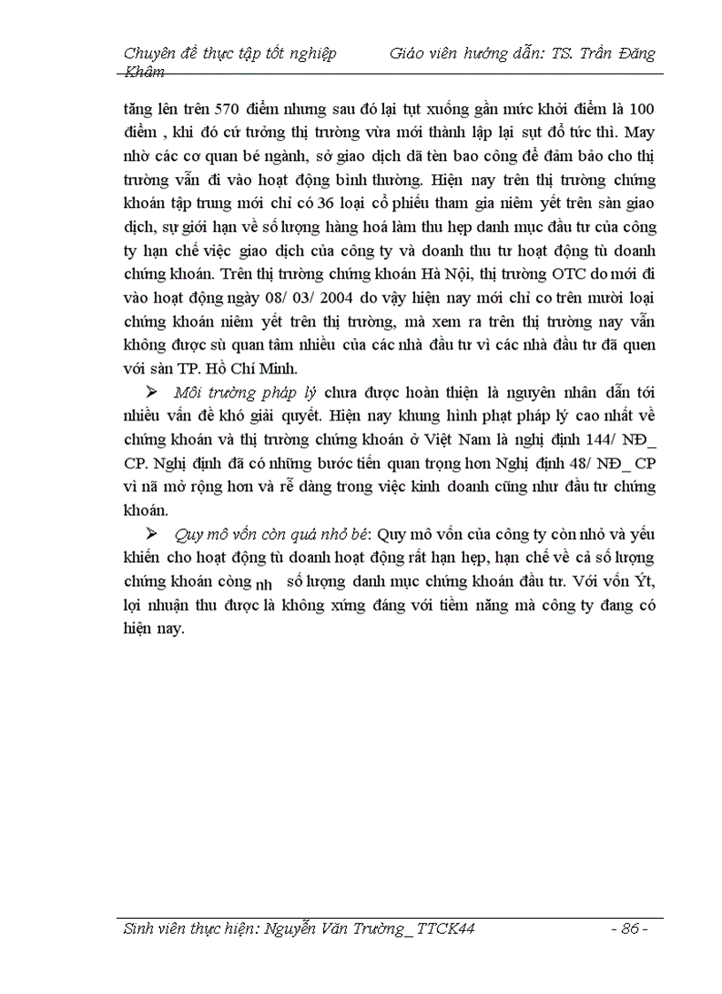 image for page Hoạt động Tự doanh của các công ty chứng khoán