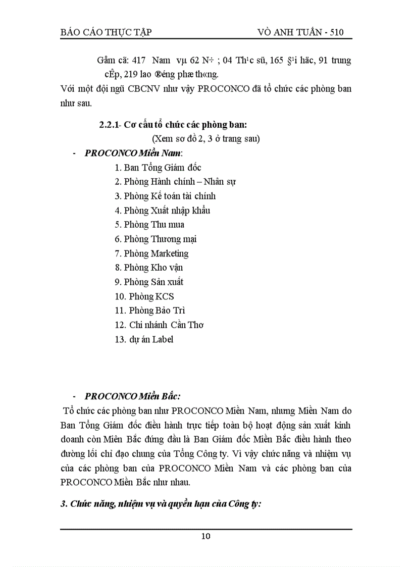 image for page Thực tập tại công ty PROCONCO
