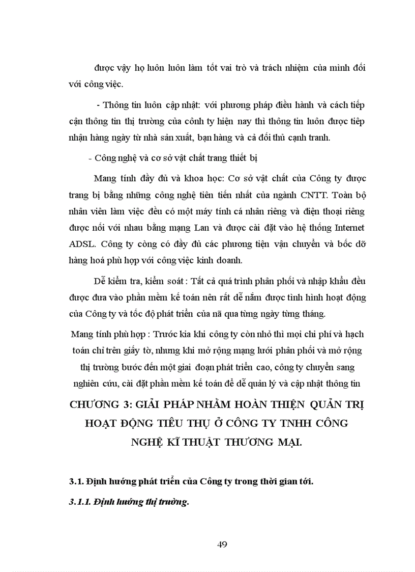 image for page Giải pháp nhằm hoàn thiện quản trị hoạt động tiêu thụ hàng hoá ở Công ty TNHH Công Nghệ Kĩ Thuật Thương Mại