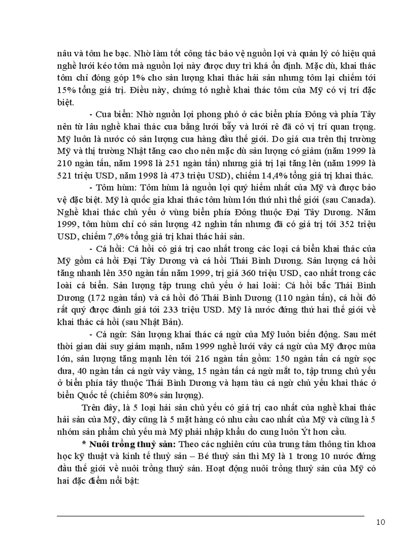 image for page Thực trạng xuất khẩu thuỷ sản của Việt Nam vào thị trường Mỹ thời gian qua