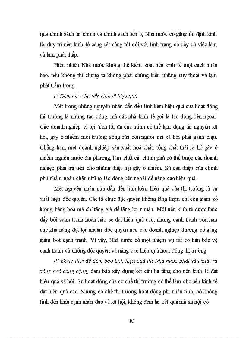 image for page Trình bày và phân tích lại hoạt động, tồn tại của cơ chế thị trường và sự quản lý của Nhà nước trong nền kinh tế thị trường.