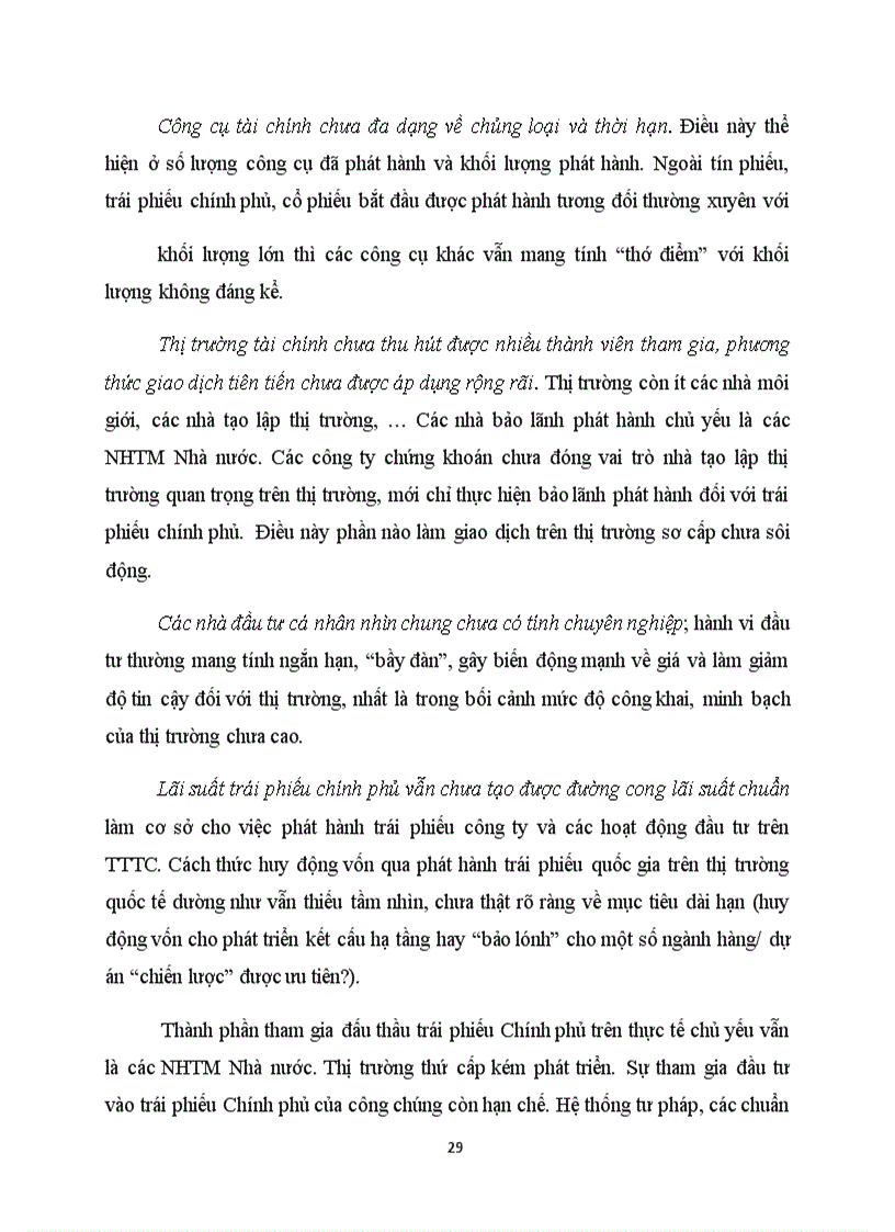 image for page Thực trạng thị trường tài chính việt nam