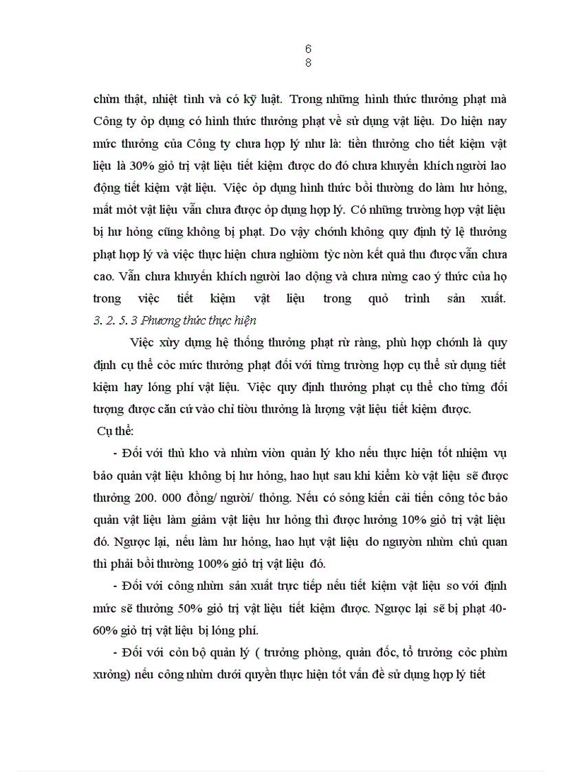 image for page Sử dụng hợp lý và tiết kiệm vật liệu chính ở Công ty May 19/5 - Bộ Công An