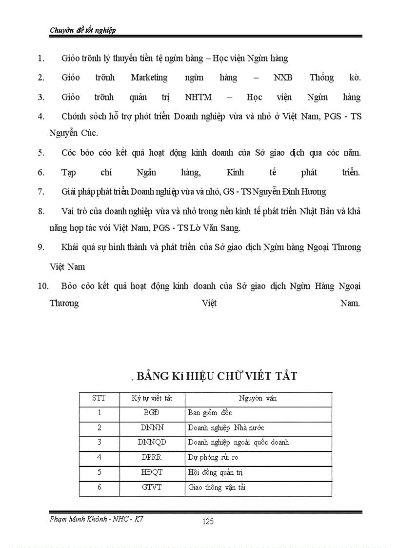 image for page Nâng cao chất lượng tín dụng đối với các Doanh nghiệp vừa và nhỏ tại Sở giao dịch Ngân hàng Ngoại thương Việt Nam