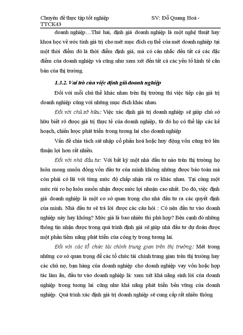 image for page Giải pháp cần thực hiện để mở rộng tư vấn xác định giá trị doanh nghiệp tại công ty chứng khoán Mê Kông.