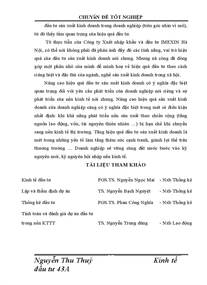 image for page Đầu tư và các giải pháp nâng cao hiệu quả hoạt động đầu tư phát triển trong doanh nghiệp