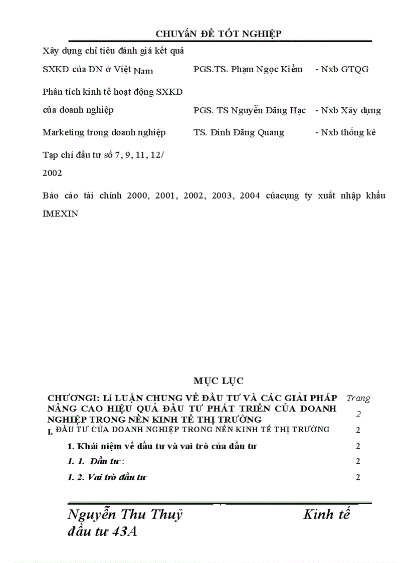 image for page Đầu tư và các giải pháp nâng cao hiệu quả hoạt động đầu tư phát triển trong doanh nghiệp