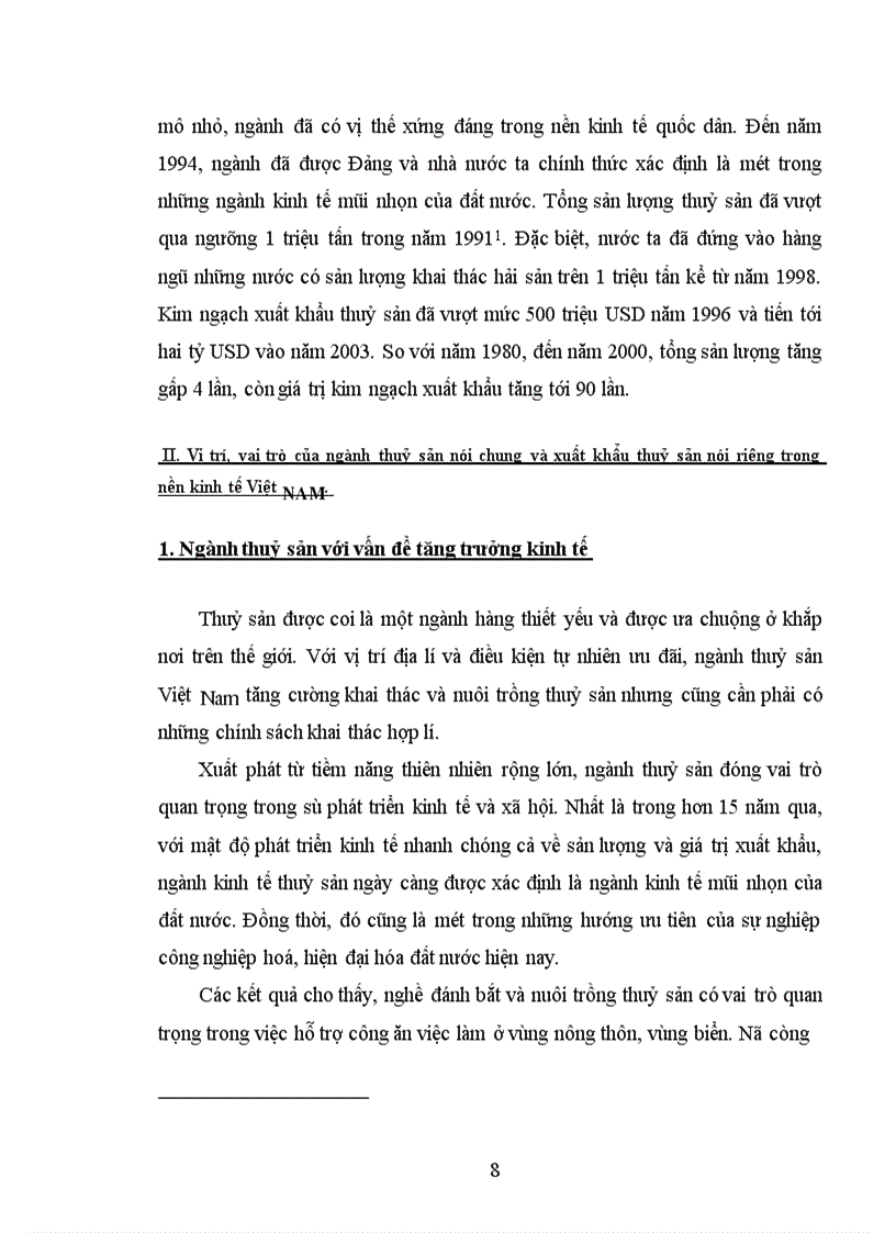 image for page Xuất khẩu hàng thuỷ sản của Việt Nam sang thị trường EU trong thời gian qua và một số giải pháp thúc đẩy xuất khẩu trong thời gian tới