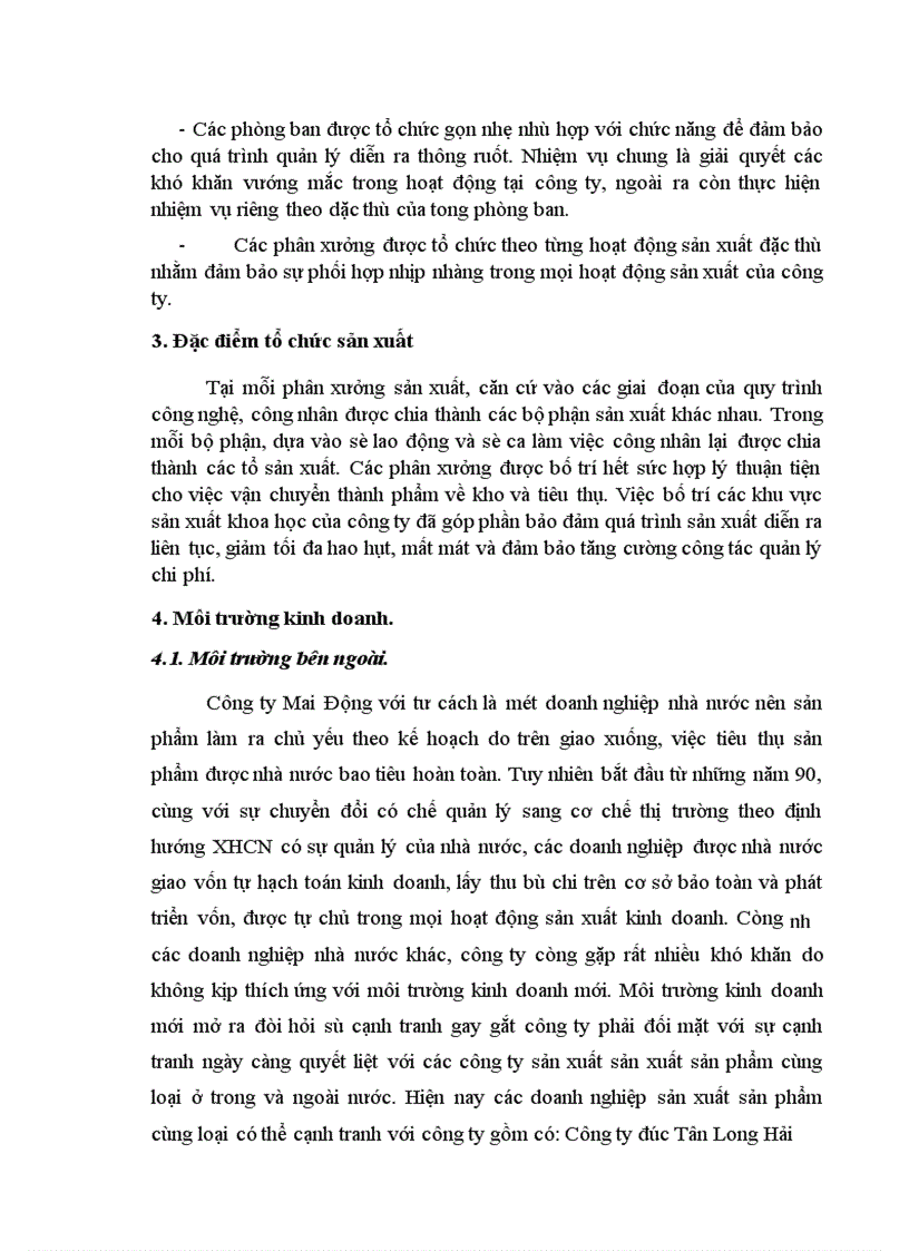 image for page Một số biện pháp nhằm hạ giá thành sản phẩm ống gang tại công ty Mai Động